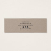 ©Flock of Birds Earring Hoops Studs Display Kaart (Achterkant)