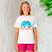 Flock of Sheep Girls T-shirt