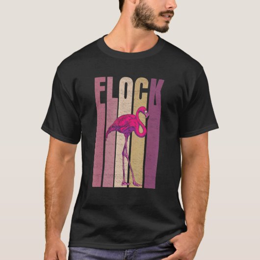 Flock Quote For A Flamingo T-shirt (Voorkant)