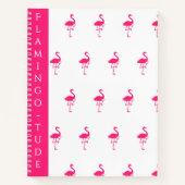 Flocking Fabulous Flamingos Notitieboek (Voorkant)