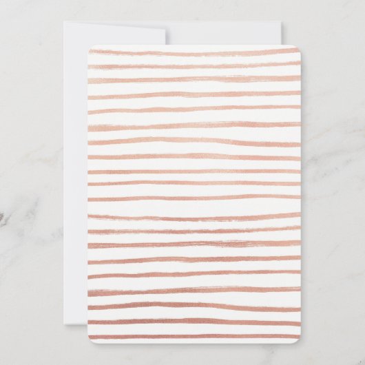 Flocking Fabulous w / Pink Flamingo Verjaardag Kaart (Achterkant)