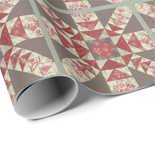 Flocons de Neige Cadeaupapier (Rol Hoek)