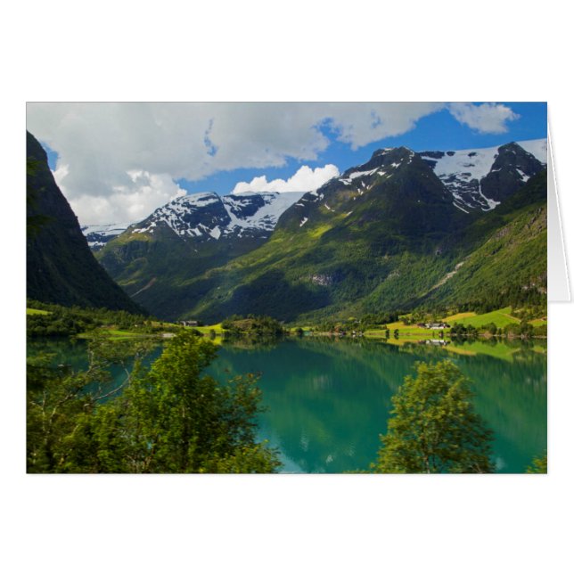 Floenmeer landschap, Noorwegen (Voorkant Horizontaal)