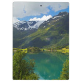Floenmeer landschap, Noorwegen Klembord (Achterkant)