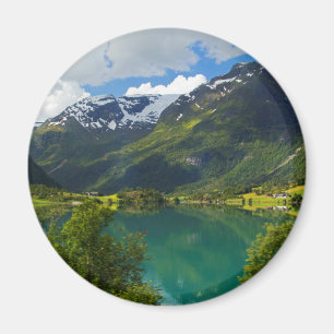 Floenmeer landschappelijk, Noorwegen Magneet