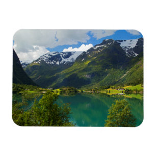 Floenmeer landschappelijk, Noorwegen Magneet