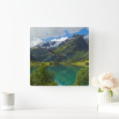 Floenmeer, Noorwegen, landschap Vierkante Klok (Huis)