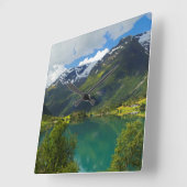 Floenmeer, Noorwegen, landschap Vierkante Klok (Hoek)