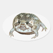 Flog Ovale Sticker (Voorkant)