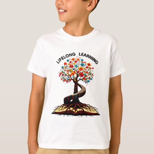 Flogishing Tree of Knowledge T-shirt (Voorkant)