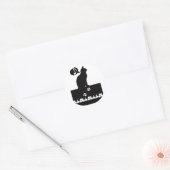 Floh_Walzer Ronde Sticker (Envelop)