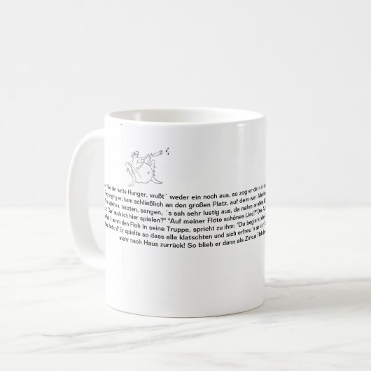 Floh Zirkus Tasse Koffiemok (Voorkant links)