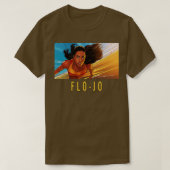 FloJo Florence Griffith Joyner T-shirt (Design voorkant)