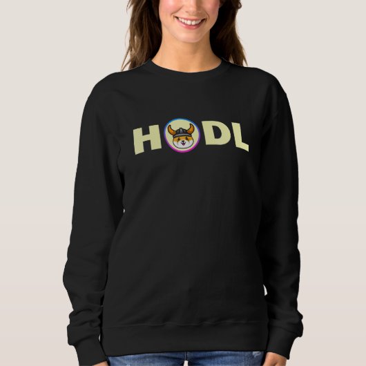 Floki Inu Cryptocurrency Hodler A Floki Inu Trui (Voorkant)