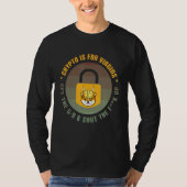 Floki Inu Meme Cryptocurrency Funny Crypto is voor T-shirt (Voorkant)