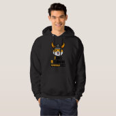 Floki Inu Millionaire Hodl Floki Inu Hoodie (Voorkant volledig)