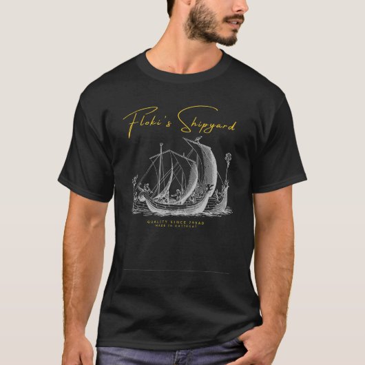 Flokis Shipyard T-shirt (Voorkant)