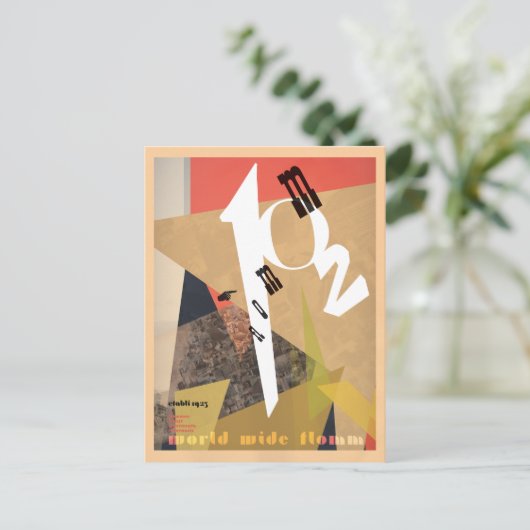 FLOMM102-Jubileum Feestdagenkaart (Staand voorkant)