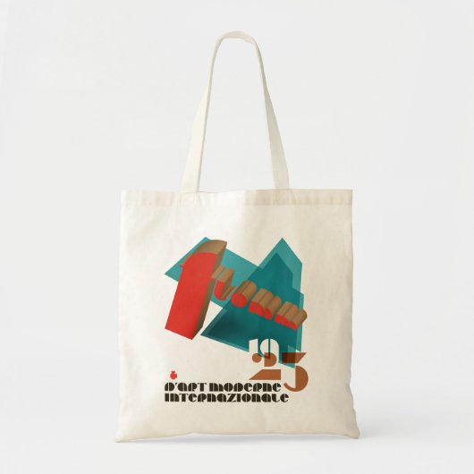 FLomm 1923 D’Art Moderne Internazionale Tote Bag (Voorkant)