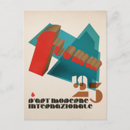 FLomm 1923 D'Art Moderne Internazionale Briefkaart