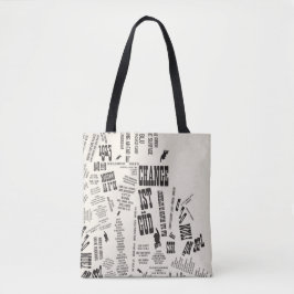 FLOMM guerrilla-teksten Tote Bag