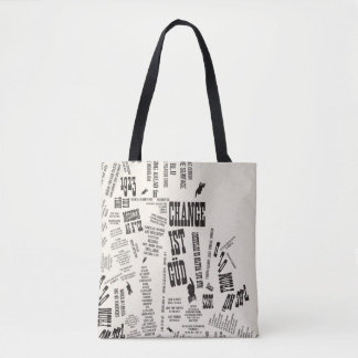 FLOMM guerrilla-teksten Tote Bag