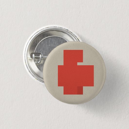 FLomm Heroes: POSITAVO! Ronde Button 3,2 Cm (Voorkant /achterkant)