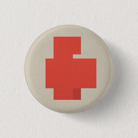 FLomm Heroes: POSITAVO! Ronde Button 3,2 Cm (Voorkant)