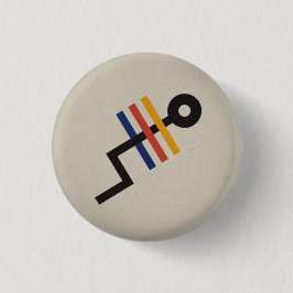 FLomm Heroes: TRÊS! Ronde Button 3,2 Cm
