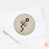 FLomm Heroes: TRÊS! Ronde Sticker (Envelop)