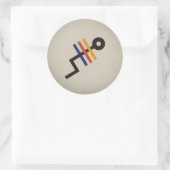 FLomm Heroes: TRÊS! Ronde Sticker (Tas)