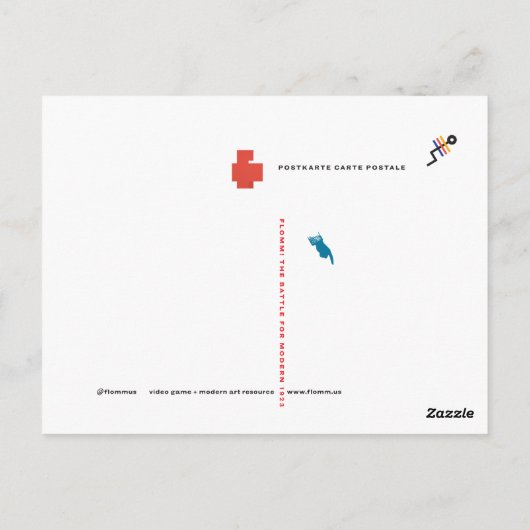 FLomm movimento artistico Briefkaart (Achterkant)