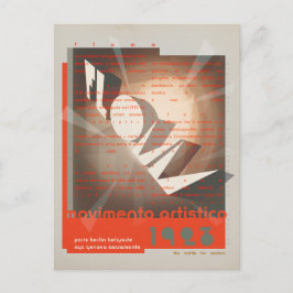 FLomm movimento artistico Briefkaart