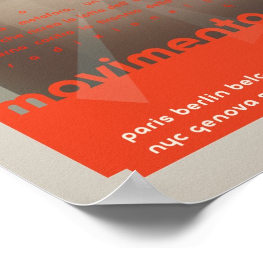 FLomm movimento artistico Poster (Hoek)