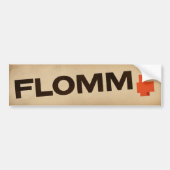  FLOMM positavo Bumpersticker (Voorkant)