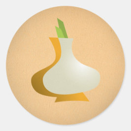 FLomm Power Gib: BLAAST! Ronde Sticker