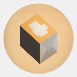 FLomm Power Gib: HET PAKKET! Ronde Sticker