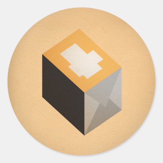 FLomm Power Gib: HET PAKKET! Ronde Sticker (Voorkant)