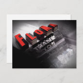 flommist BEDANKT Briefkaart (Voorkant / Achterkant)