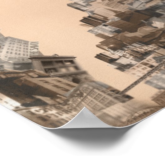 FLommist Samenstelling Nº9 "metropolis" Poster (Hoek)