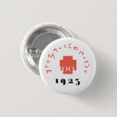 FLOMMus CENTAVo 100e ANNIVERsario Button (Voorkant /achterkant)