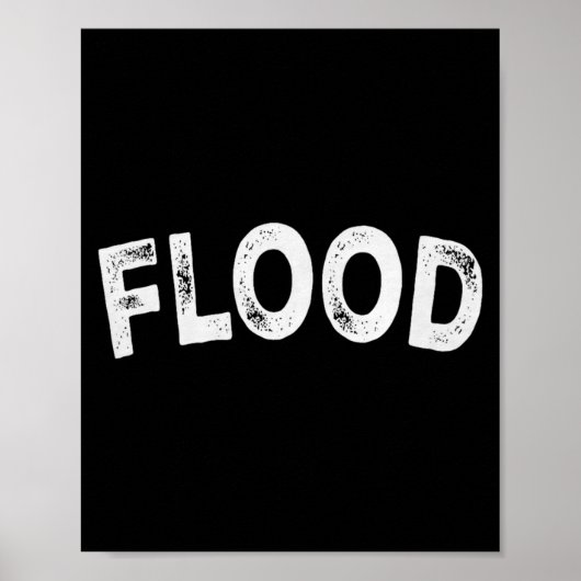 Flood Premium Tri-blend Poster (Voorkant)