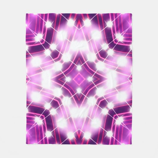 Floodlights background fleece deken (Voorkant)