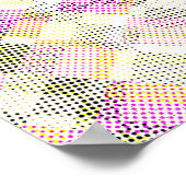 Floor Design for a Tarot Theater Piece var.2 Poster (Hoek)