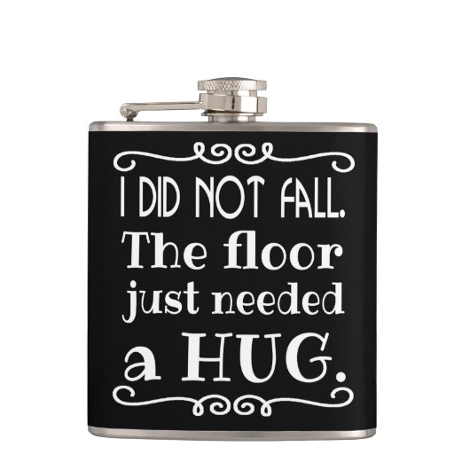 Floor Hug Funny Heupfles (Voorkant)