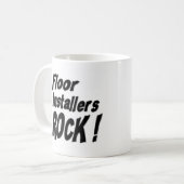 Floor Installers Rock! Mok (Voorkant links)