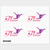 Floor Love Gymnast Sticker (Vel)
