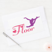 Floor Love Gymnast Sticker (Envelop)