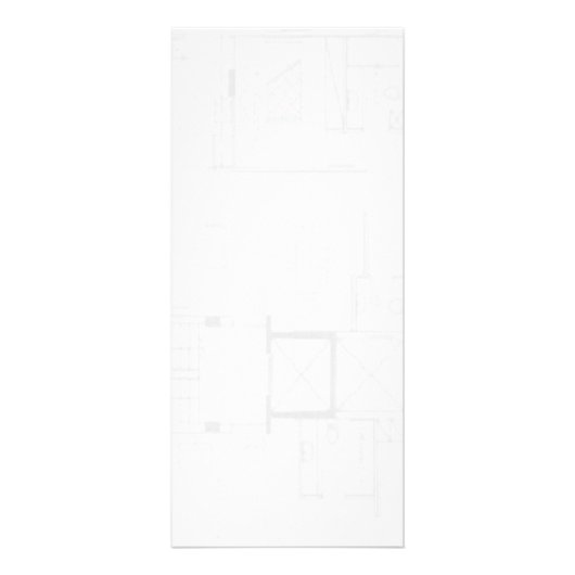 Floor Plan-rackkaart Reclamekaart (Achterkant)