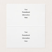 Floor Plan Visitekaartje (Binnenkant ongevouwen)